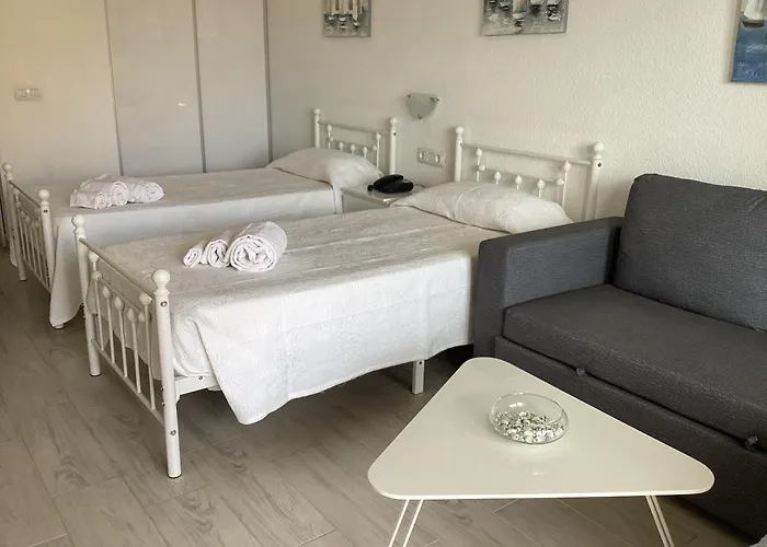 公寓 Estupendo Estudio En Castle Harbour Cristianos 洛斯克里斯蒂亚诺斯